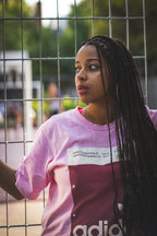 Adidas pink shirt