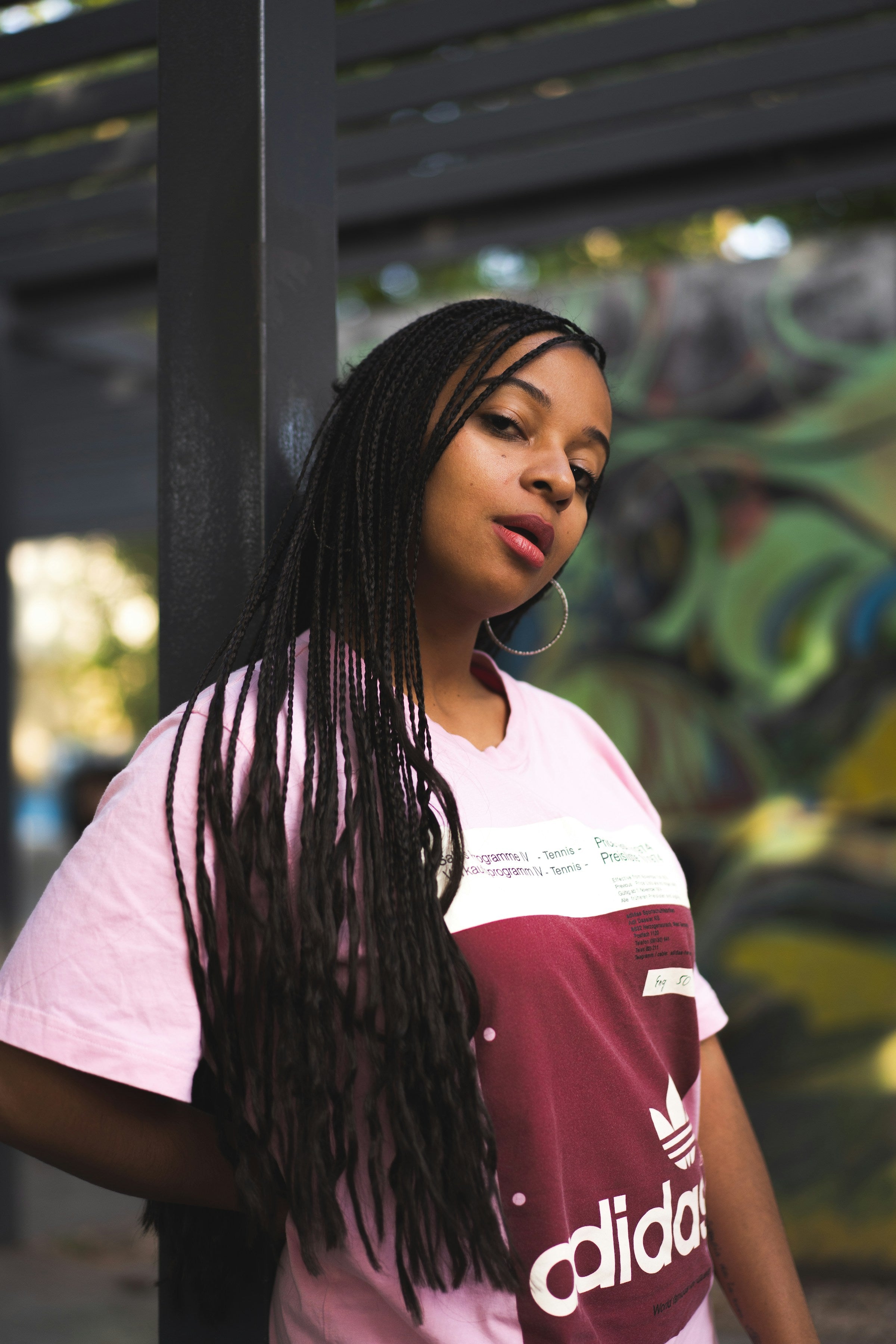 Adidas pink shirt